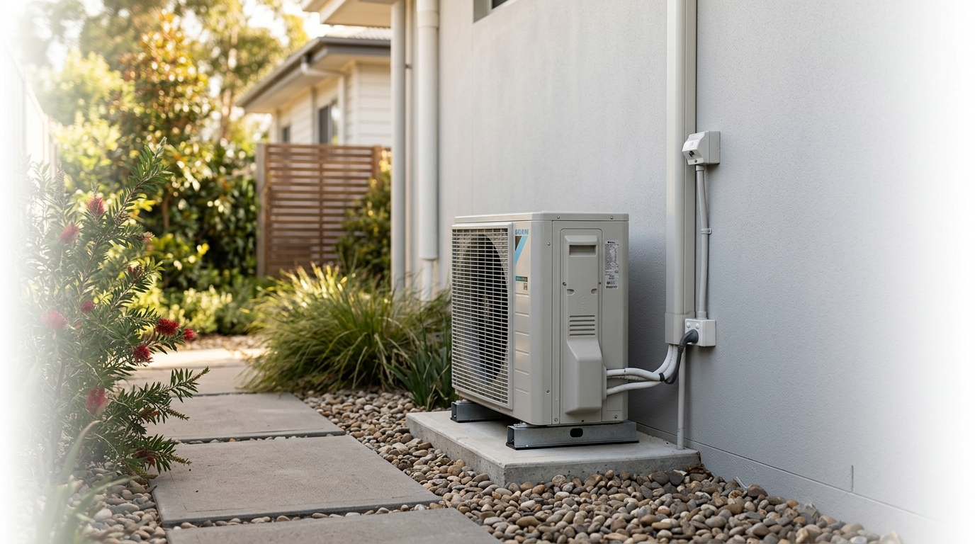 aircon outdoor unit placement