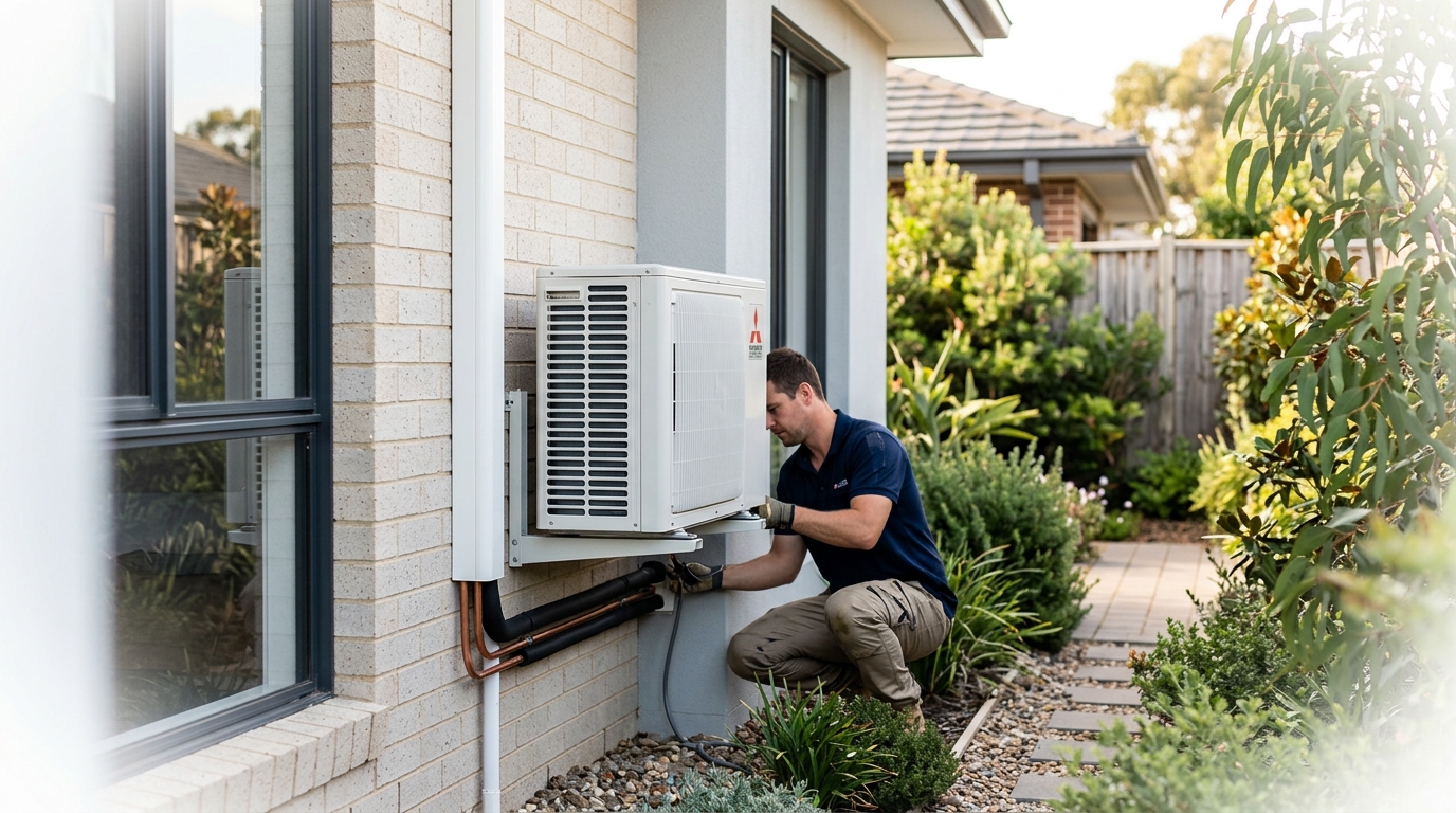 installing split air conditioner